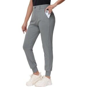 NWOT MIVEI Women's Stretch Golf Joggers Medium Pants SPF 50 Tapered Athletic